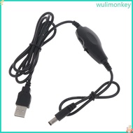 WU DC 12V Stepless Manual Adjust LED Dimmer Switch for LED Strip Light 12V Fan