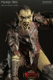 （現貨供應）Sideshow BenToy LOTR魔戒之Moria Orc半獸人大型全身雕像SC-7210