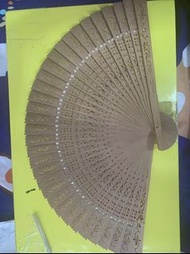 正印度老山檀香扇