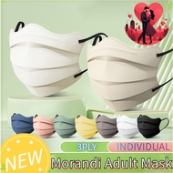 Fast Shipping Fashion mask 50pcs 4D Adult Morandi Mask V-Shaped Eye Protection Angle Women Fashion F