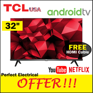 TCL 32 inch full HD 1080p Android TV smart led HDR 32s65a with built in WiFi  Play store