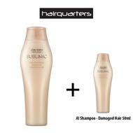 SHISEIDO AI Dry & Damaged Hair Shampoo 250ml + Free 50ml AI Dry & Damaged Hair Shampoo