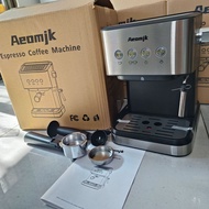 coffee machine意式半自动咖啡机浓缩高压萃取打奶泡咖啡机