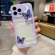 Casing Compatible For Huawei Y9 Prime Y9A Y7 Y6 Prime Y6P Y6S 2020 2019 2018 Y7A P Smart 2021 Phone Case With Wallet Holder Card Back Cover Soft Tulip Butterfly Mobile Cases