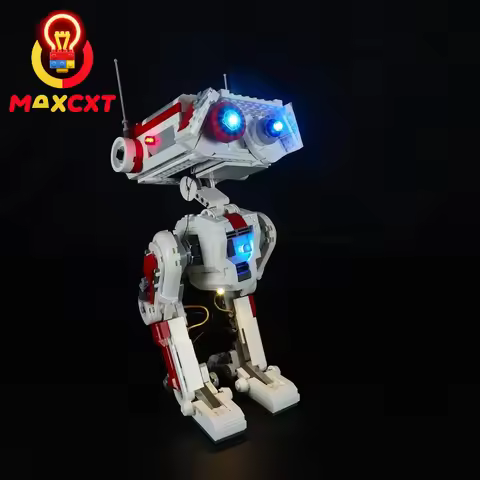 MAXCXT LED Light Set For 75335 BD-1 Jedi Fallen DIY Decorative Lamp With Battery Box Not Include Leg