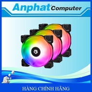 Fan Case ID Cooling DF-12025-ARGB TRIO 3pcs Pack with remote - Genuine Product -