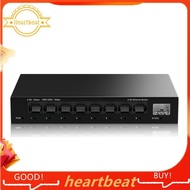 [Hot-Sale] 2.5Gb 8 Port Network Switch 2.5Gbps Unmanaged Ethernet Switch with 10Gb SFP+ Slot Home La