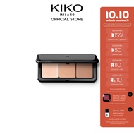 KIKO MILANO Contour Obsession Palette คอนทัวร์ ออพเซสชั่น พาเลตต์ (เครื่องสำอาง พาเลทแต่งหน้า เฉดดิ้