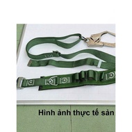 Working safety belt with 1 large steel hook D08, labor protection belt, seat belt falls at height