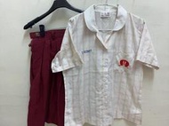 2件 丹鳳國中制服套裝組 二手制服 二手學生制服 台灣學生制服 女學生襯衫 水手服