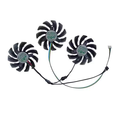 GA81S2U,GPU Cards Fan,VGA Video Cards Cooler,3Pcs/Set,75MM,For GIGABYTE RX 6750 6600 XT 6600xt GRE E