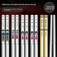 Defasilk | Đũa Inox 316L Dùng Cho Cá Nhân