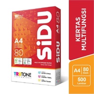 Sidu A4 HVS Paper /F4/A3 80 Gsm 1 Ream HVS CopyPaper A4/F4/A3 80 Gram