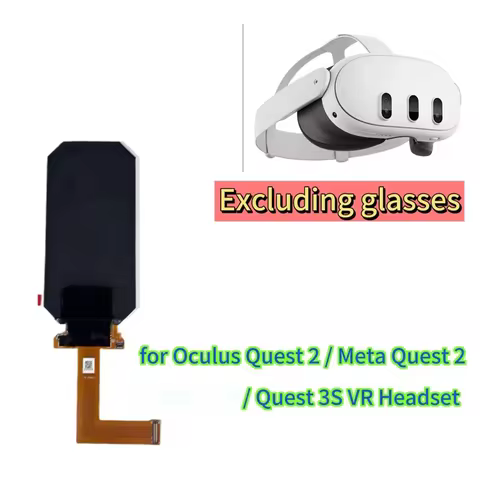 Original Replacement LCD Screen for Oculus Quest 2 / Meta Quest 2 / Quest 3S VR Headset
