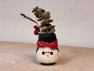 三千根子 白瓷 小花瓶/聖木座