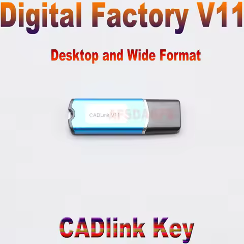 CADlink 11 Cadlink Digital Factory V11 DTF Software RIP Dongle Usb For Epson 8550 L1800 4900 7890 98