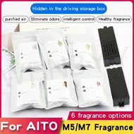 For Huawei AITO M7 M5 Car Aromatherapy Fragrance Box Seres Replacement Block Core Perfume for Vehicl