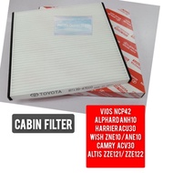 Cabin Air Cond Filter Toyota Vios Ncp42 Camry Acv30 Estima Acr30 Harrier Acu30 Alphard Anh10 87139-47010