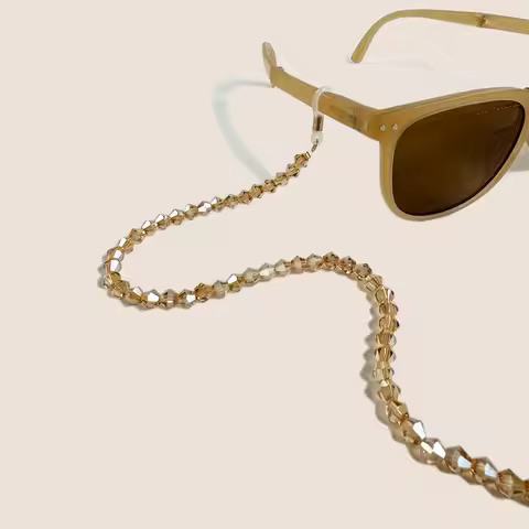 Handmade Crystal Glass Glasses Chain Fashion Sunglasses Ladies Fashion Accessories Daily Party Glass