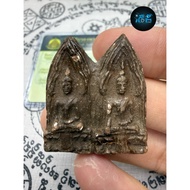Luang Phor Tae Wat Sam Ngam 稀有黑肉模 龙婆爹 2503 双身坤平 Khun Paen PraiKru LP Tae BE2503o