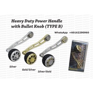 OPASS HEAVY DUTY POWER HANDLE WITH BULLET KNOB (TYPE B)