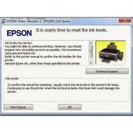 EPSON WASTE PAD INK RESETTER MODEL L1110, L3110, L3150