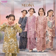 ANGGUN COTTON Baju Kurung Kids Medina Batch 2 Material Moss Crepe