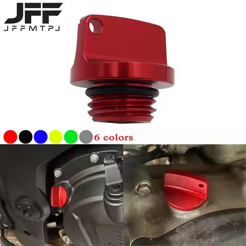 Universal Motorcycle M20x2.5 CNC Oil Filler Plug Cap Cover For Ducati Yamaha Suzuki Kawasaki Honda C