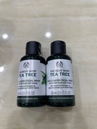 The body shop 茶樹淨膚深層潔面膠