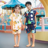 Sweat Steaming Clothes Children to Year Old Disposable Pajamas Children Xian Bath Clothes Parade Nor
