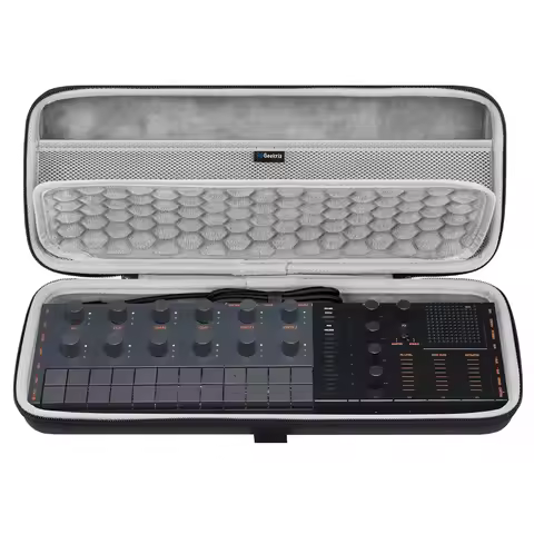 Geekria Audio Interface Carrying Case, Compatible with Yamaha SEQTRAK / Mobile Music Ideastation