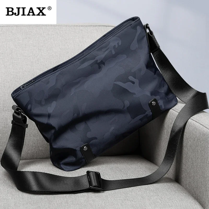 BJIAX Crossbody Bag Men Casual Bag Fashion Trend Camouflage Large Capacity Shoulder Bag New Waterproof Commuter Backpack for Men