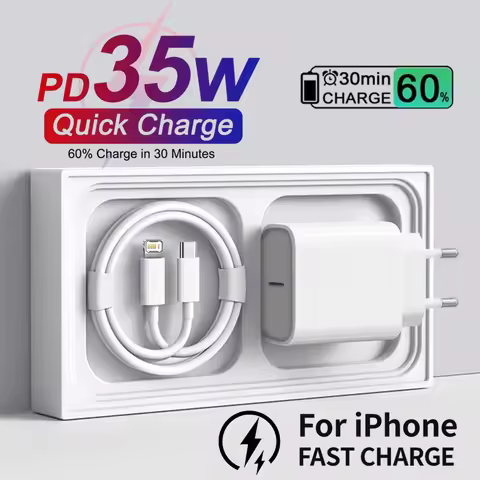 35W PD Fast USB-C Charger For iPhone 13 14 Pro Max 11 12 mini X XR XS Max 8 Plus Rapid Charging Phon