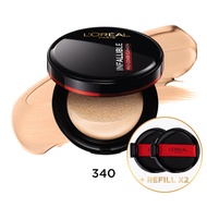 [คุชชั่น+รีฟิลx2] ลอรีอัล ปารีส L’Oréal Paris Infallible Pro-Cover Cushion 14g คุชชั่นปกปิด ติดทน เน