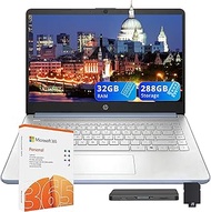 HP Flagship 14" HD Student&Business Laptop, Intel N150 CPU(Beats i3-1115G4), 32GB RAM, 288GB Storage