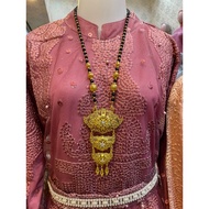 3-Tier KEBAYA Brooch Necklace 3-Tier Ethnic/