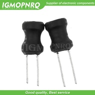 100pcs Unshielded Wirewound DIP power Inductor 0912 (9*12mm) 100uH 220uH 330uH 470uH 1mH 2.2mH 3.3mH