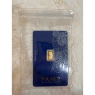 pamp 1G gold bar 9999