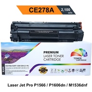 ตลับหมึก CE278A HP Laser jet P1606dn / M1536dnf / P1560 / P1566 / P1600 / 78A PREMIUM