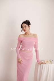 ชุดเดรสไปงานแต่ง ชุดออกงาน MY LADY BY BAIFERN - ML0508