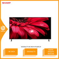 Sharp Smart TV 65 Inch 4K Resolution 4TC-65FL1X 4TC65FL1X TV Pintar