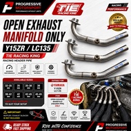 Y15ZR LC135 32-35/35MM/35-38/38mm/38-42mm/42mm/42-45mm/ 45-45mm OPEN EXHAUST MANIFOLD ONLY