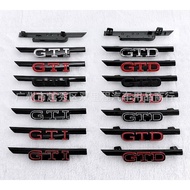 1PCS for Volkswagen VW Golf MK8 VIII GTI logo Front grille emblem GTD blade badge modification Perso
