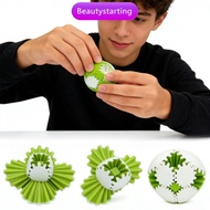 Beautylife| 3D Printed Gear Ball Cube Fidget Toy Spin Stress Relief Desk Toy Anxiety Relax Activity 