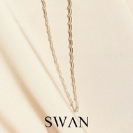 SWAN - Silver Chain Necklace สร้อยคอเงินแท้ สร้อยคอเส้นบาง สร้อยคอแบบเรียบ