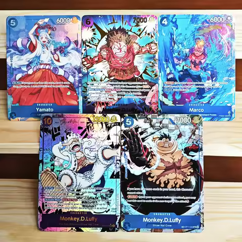 ONE PIECE OPCG OP13 HoloFoil Manga Card Monkey D. Luffy/Yamato/Marco-Toys Hobbies Collectibles Game 