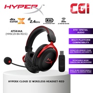 HyperX Cloud II Wireless Headset - Red HHSC2X-BA-RD/G 4P5K4AA