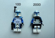 Lego and Lego custom captain rex
