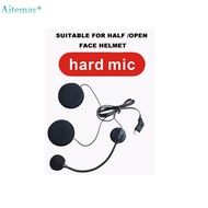 Aitemay Motorcycle Helmet Bluetooth Headset Intercom Special Microphone Wire Accessories E1