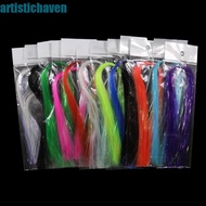 ARTISTICHAVEN Assist Hooks Line Shining Fishing Lure Accessories Fishing Tools Tinsel Streamer Jig H